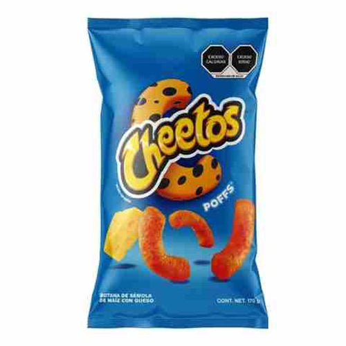Cheetos Poffs Bolsa Grande Mexico (20 x 110g)