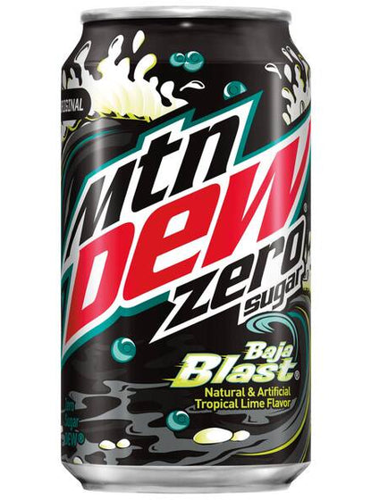 Mountain Dew Baja Blast Zero Sugar (12x355ml)
