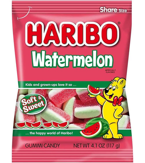 Haribo Watermelon Gummy Candy (12x4.1oz)