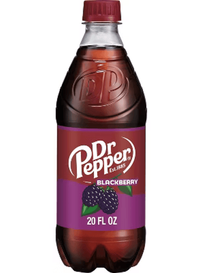 Dr. Pepper Blackberry Soda Bottle (24x591ml)