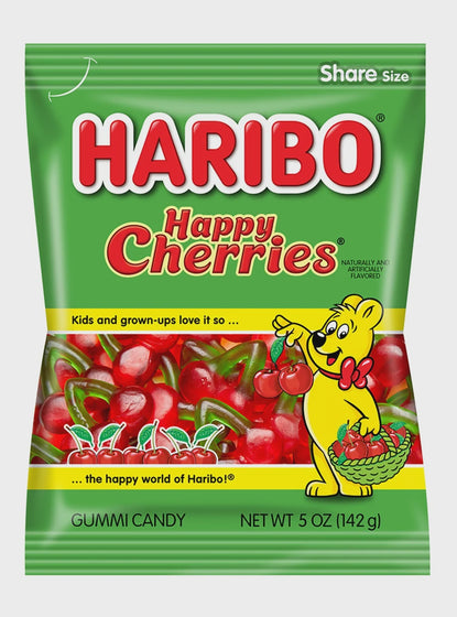 Haribo Happy Cherries Gummy Candy (12x5oz)