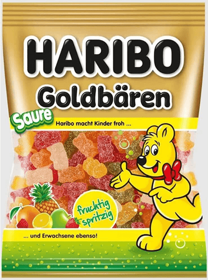 HARIBO EU Sauer Goldbaren (40 x 175g)