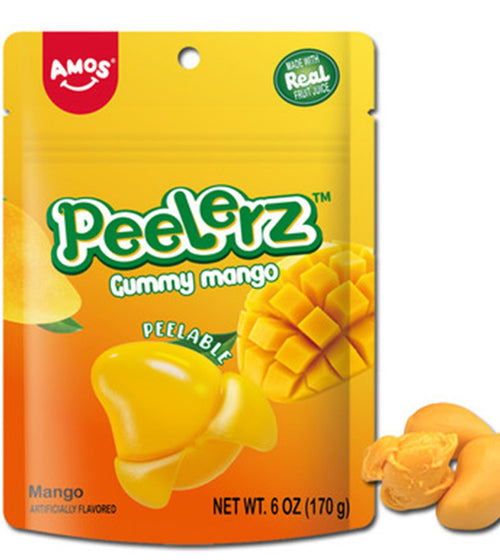 AMOS PEELERZ GUMMY MANGO PEG BAG (12x170g)