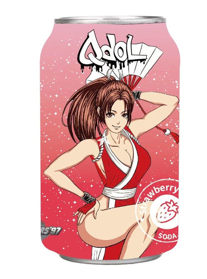 Qdol Strawberry Flavored Sparkling Water (24x330ml)