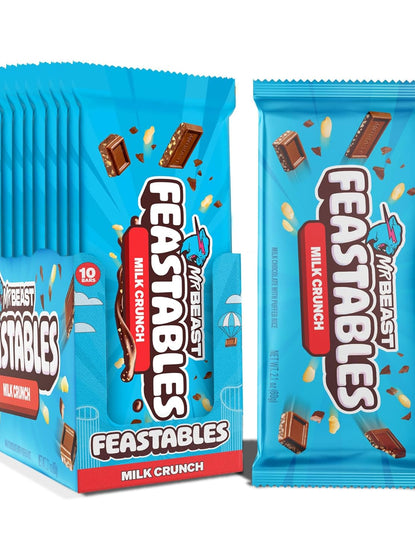 MR BEAST FEASTABLE MILK CRUNCH (10 x 60g)