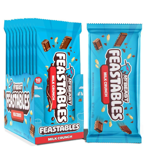 MR BEAST FEASTABLE MILK CRUNCH (10 x 60g)