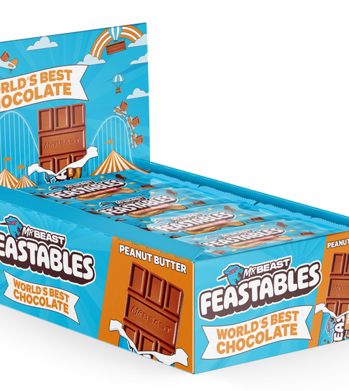 MR BEAST FEASTABLE PEANUT BUTTER (24 x 35g)