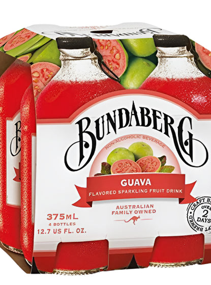 Bundaberg Guava Glass Bottle (24X375ml)