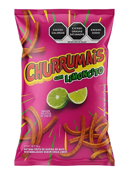 Churrumais  Con Limoncito Mexico (20 x 185g)