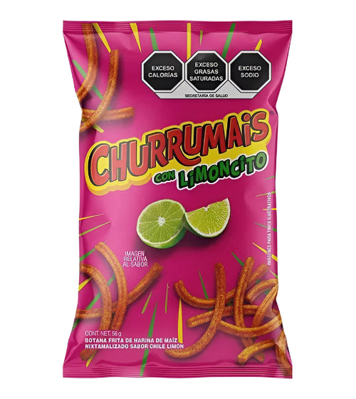 Churrumais  Con Limoncito Mexico (20 x 185g)