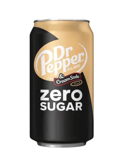 Dr. Pepper Cream Soda Zero Sugar (12x355ml)