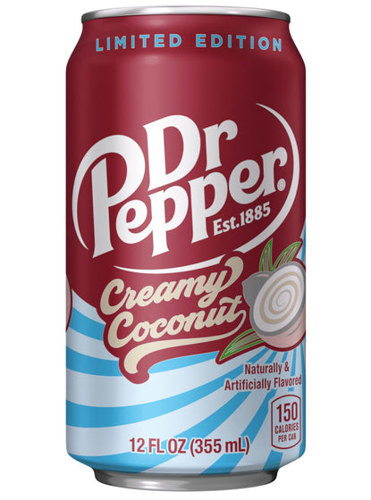 Dr Pepper Creamy Coconut (12x355ml)