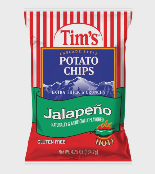 Tim's Potato Chips Jalapeno (20x134.7g)