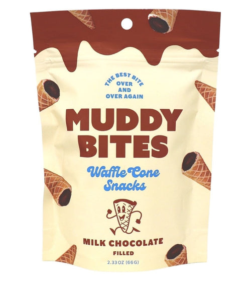 (Update) Muddy Bites Milk Chocolate Waffle Cones 12x66g