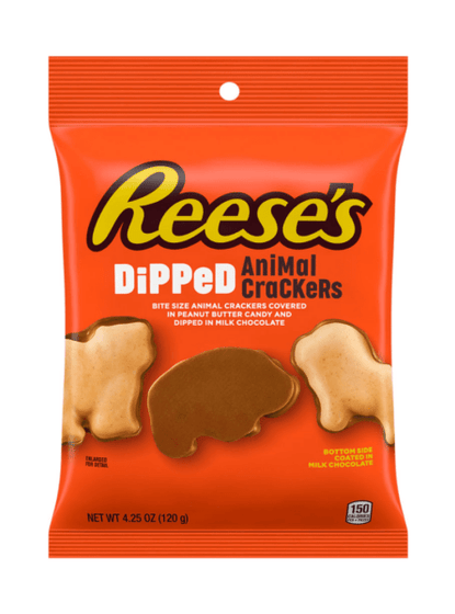 REESE'S DIPPED ANIMAL CRACKERS PEG BAG (12X4.25OZ)