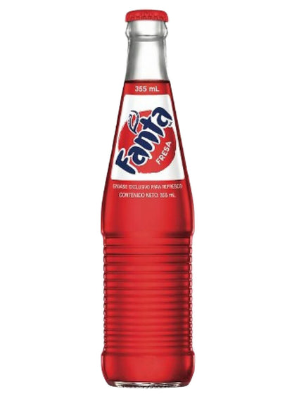 Fanta Strawberry Glass (24x355ML)