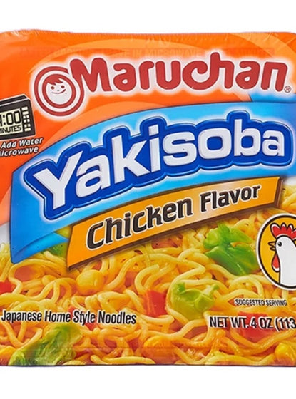 MARUCHAN YAKISOBA CHICKEN (8 x 4oz)