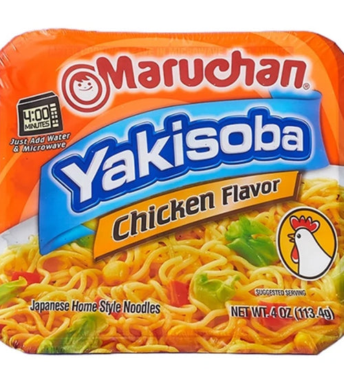 MARUCHAN YAKISOBA CHICKEN (8 x 4oz)