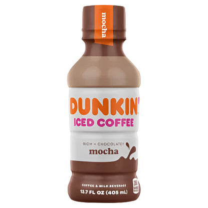 Dunkin' Mocha Iced Coffee (12 x 405ml)