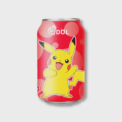Qdol Pikachu Strawberry Flavored Sparkling Water (24x330ml)