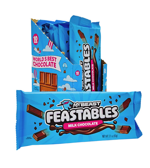 MR BEAST FEASTABLE MILK CHOCOLATE (10 x 60g)