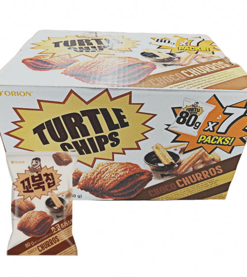 Turtle Churro Chips (7 x 80g)