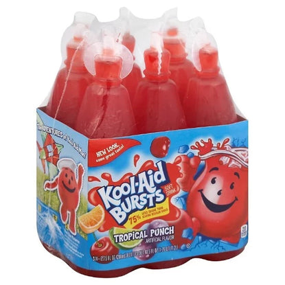 Kool-Aid Bursts Tropical Punch- 355ml x 12 Case