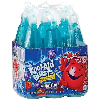 Kool-Aid Bursts Berry Blue - 200ml x 12 Case
