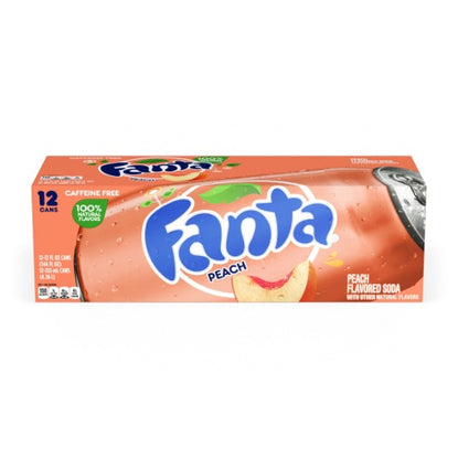 Fanta Peach x 12 Case