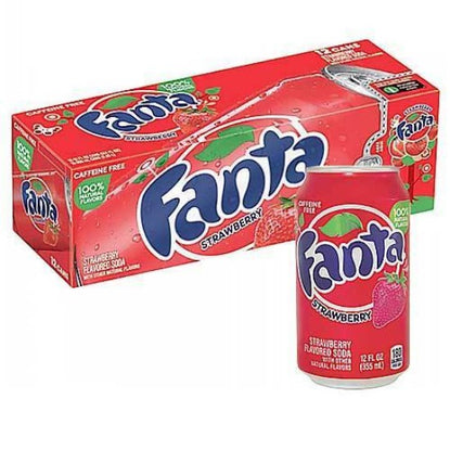 Fanta Strawberry x 12 Case