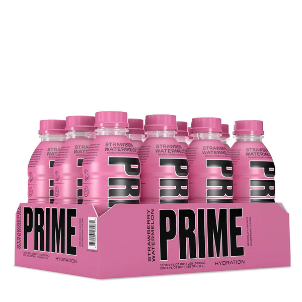 Prime Strawberry Hydration Case Of 12 Units Snacksnow 2637