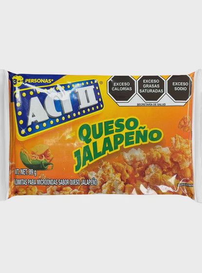 Act II Queso Jalapeno Pop Corn  (15 x 89g)