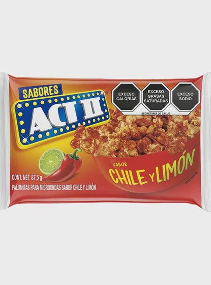 Act II Chile y Limon  (15 x 89g)