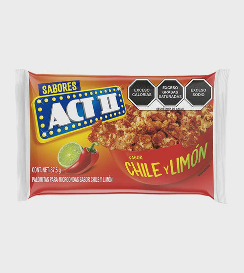 Act II Chile y Limon  (15 x 89g)