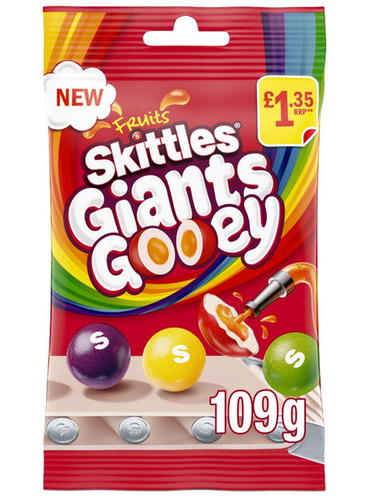 Skittles Giants Gooey (14x109g)
