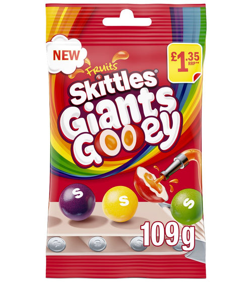 Skittles Giants Gooey (14x109g)