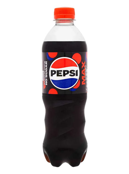 [UK] Pepsi Max Cherry Vanilla PET Bottle 500 Ml x 12 Pack
