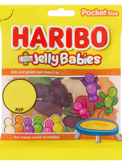 [UK] Haribo HB Little Jelly Babies 60g x 20 Pack
