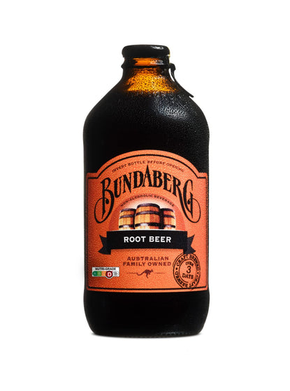 Bundaberg Root Beer Glass Bottle (24X375ml)