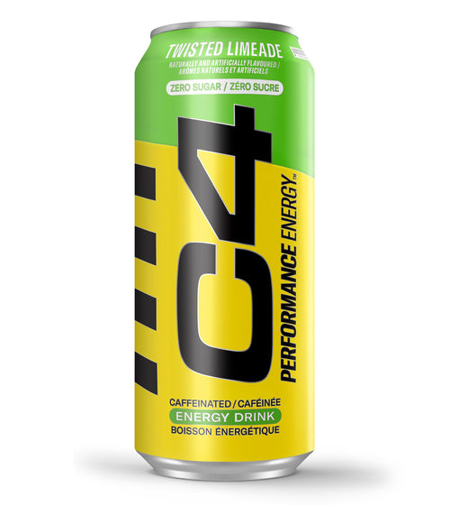 [CA] C4 Energy Twisted Limeade 473 Ml x 12 Pack