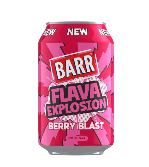[UK] Barr Berry Blast Can 330 Ml x 24 Pack