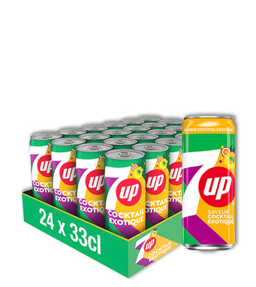 7 Up Exotic (24 x 33cl)