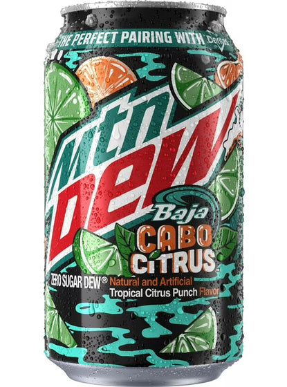 Mountain Dew Cabo Citrus Zero Sugar (12x355ml)