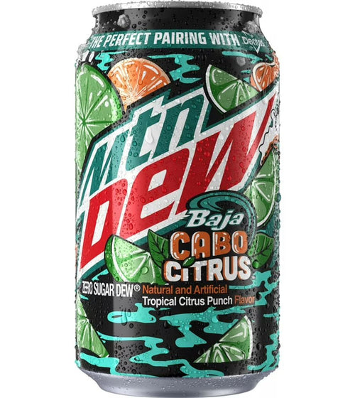 Mountain Dew Cabo Citrus Zero Sugar (12x355ml)
