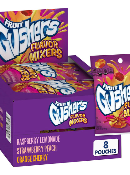 Fruit Gushers Flavour Mixers (8 x 120g)