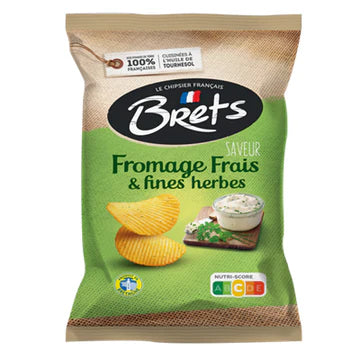 Bret's Chips Fromage Frais et Fines Herbes (10 x 125g)