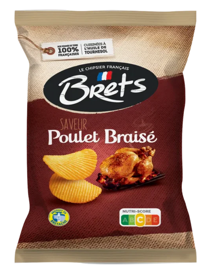 Bret's Chips Poulet Braisé (10 x 125g)