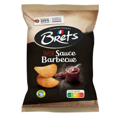 Bret's Chips Sauce Barbecue (10 x 125g)