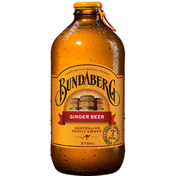 Bundaberg Ginger Beer Glass Bottle (24X375ml)