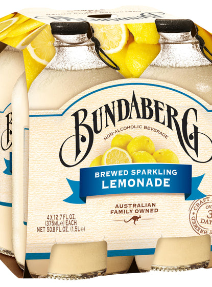 Bundaberg Lemonade Glass Bottle (24X375ml)